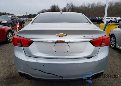 2018 Chevrolet Impala Premier из США, поврежденный, VIN 2G1125S35J9116653